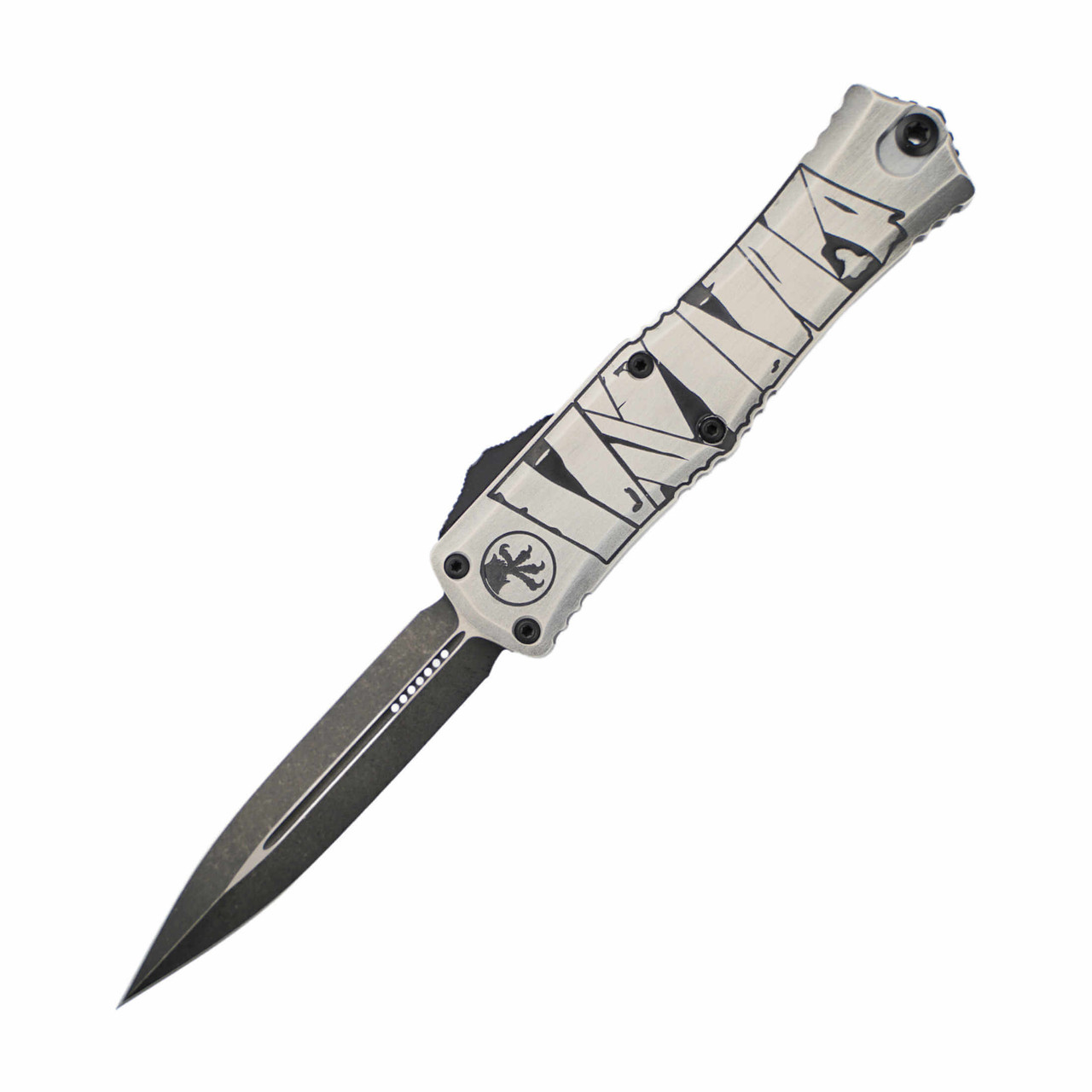 Microtech Hera II Mini Double Edge Mummy Wrap Auto Knife