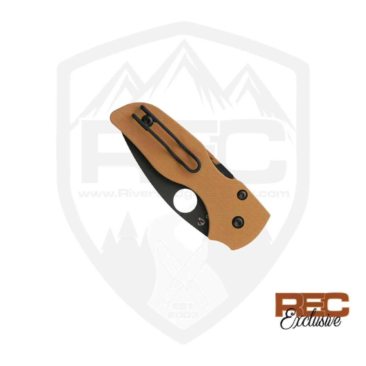 Spyderco REC EXCLUSIVE Lil' Native | Black 10V