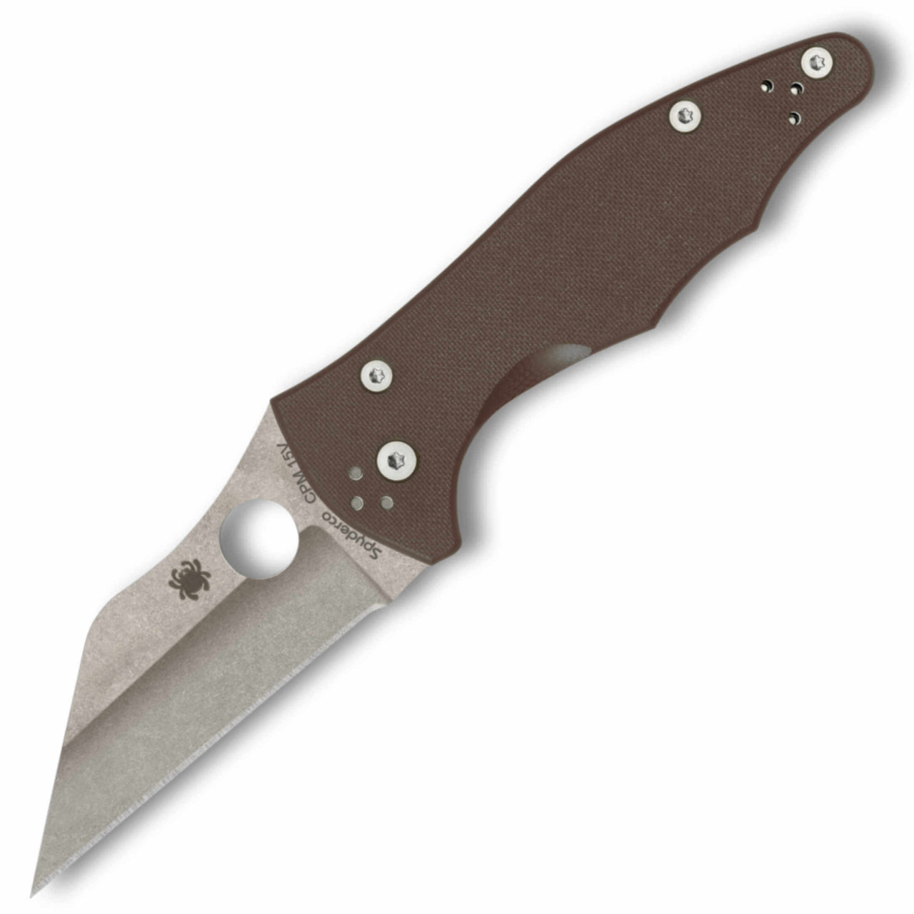 Spyderco Yojimbo 2 Brown G10 Satin 15V | Sprint Run