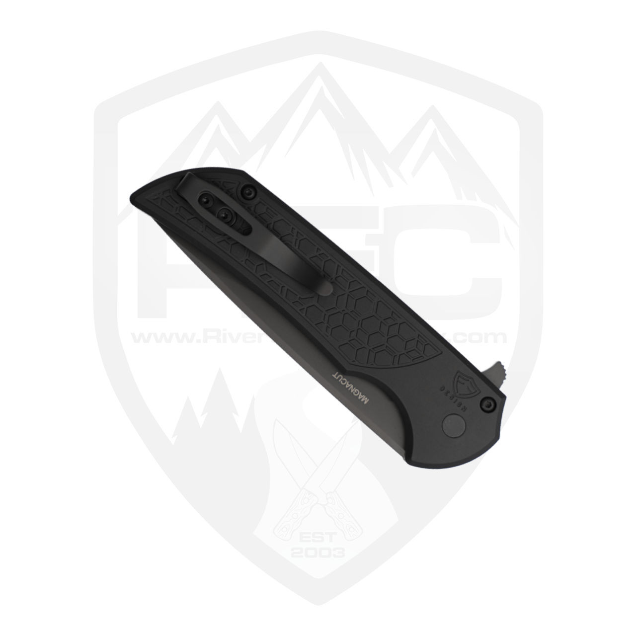 ProTech Mordax | Black Gridlock, Black MagnaCut Button Lock