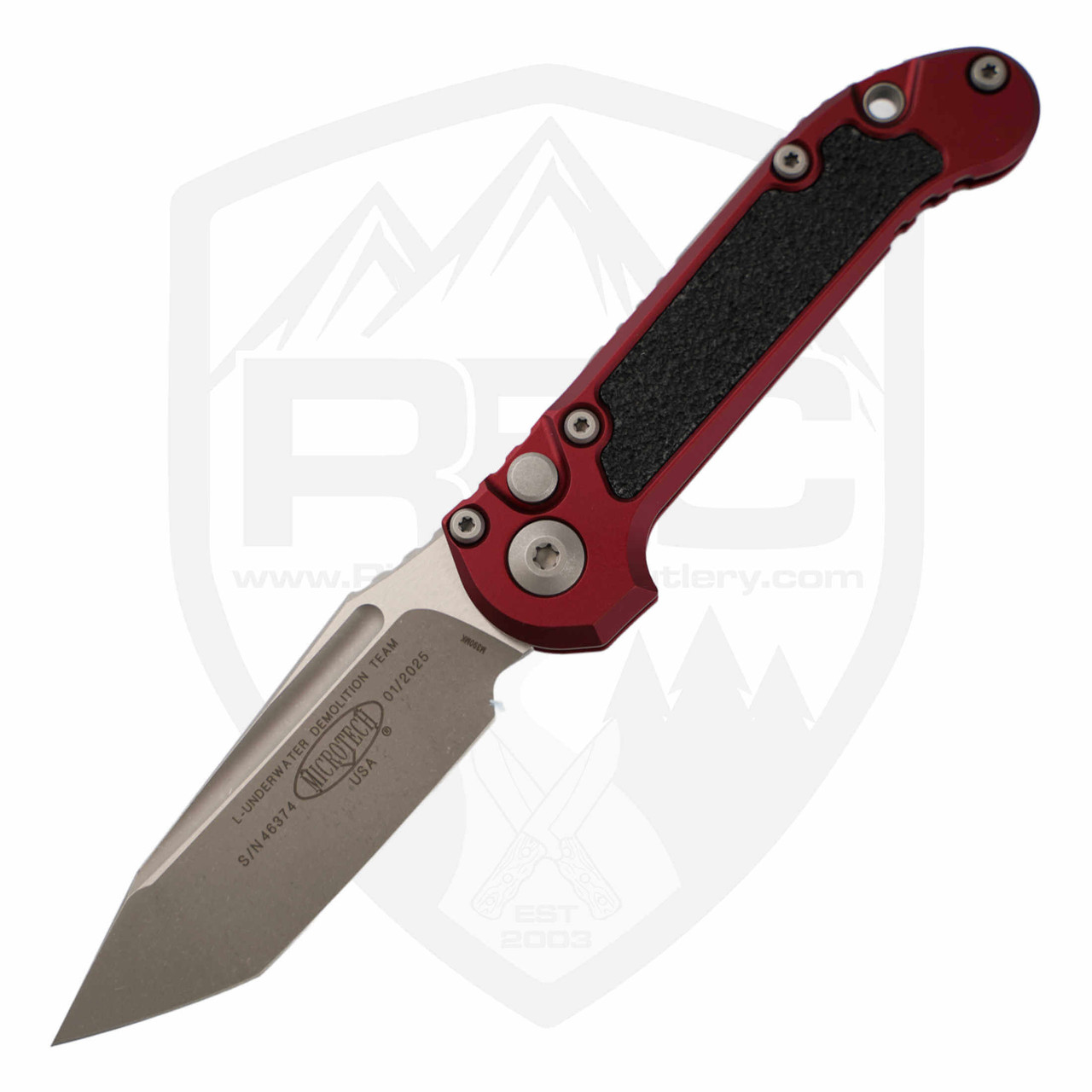 LUDT Gen 3 Auto Knife | Microtech, Tanto | 1136-10APMR