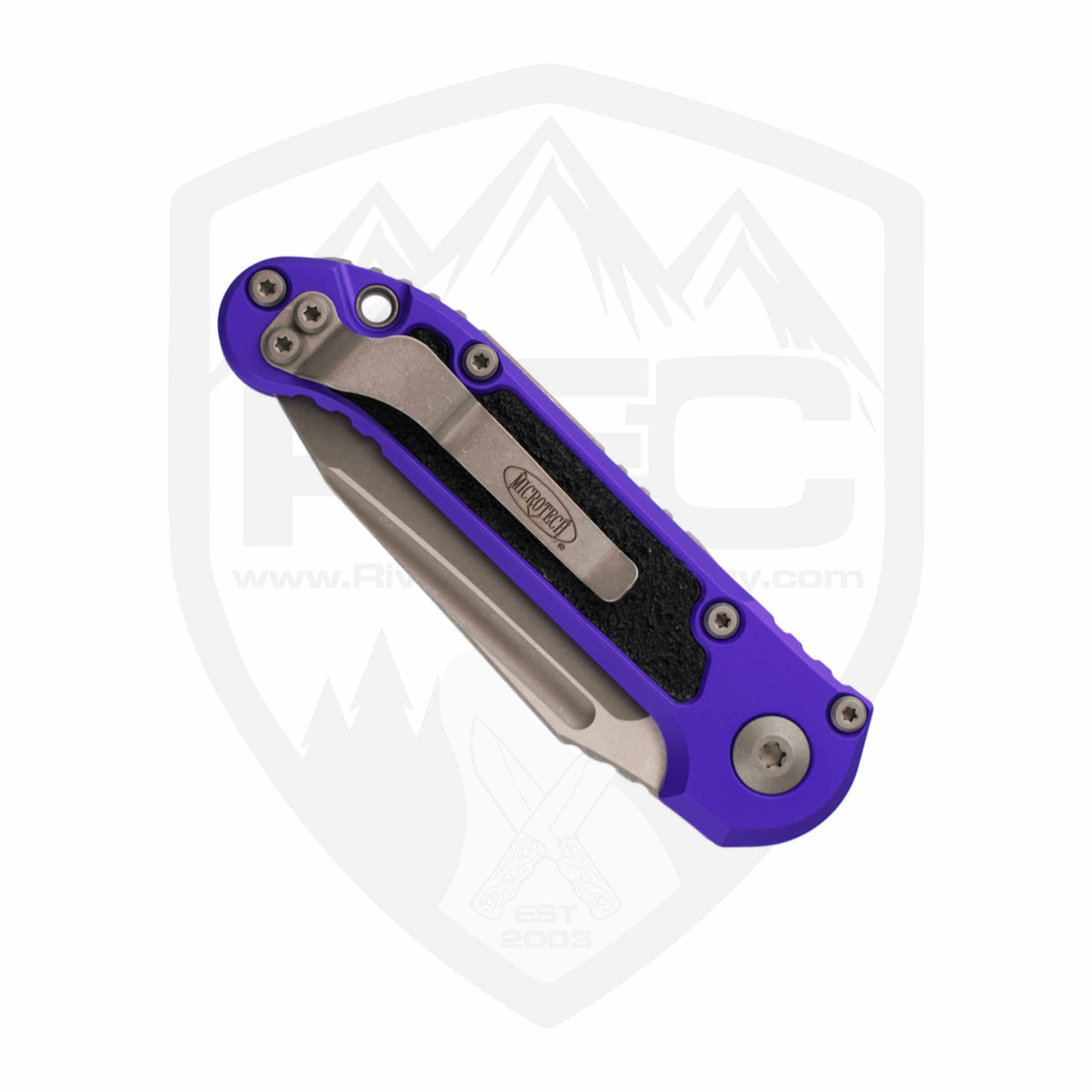lupus  Microtech LUDT Gen 3 Tanto | Purple Auto Knife | 1136-10APPU