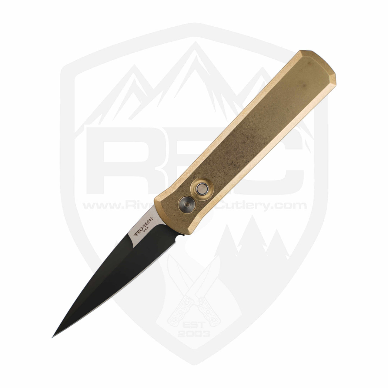 ProTech Godson | AlBronze Auto with Two-Tone DLC Blade