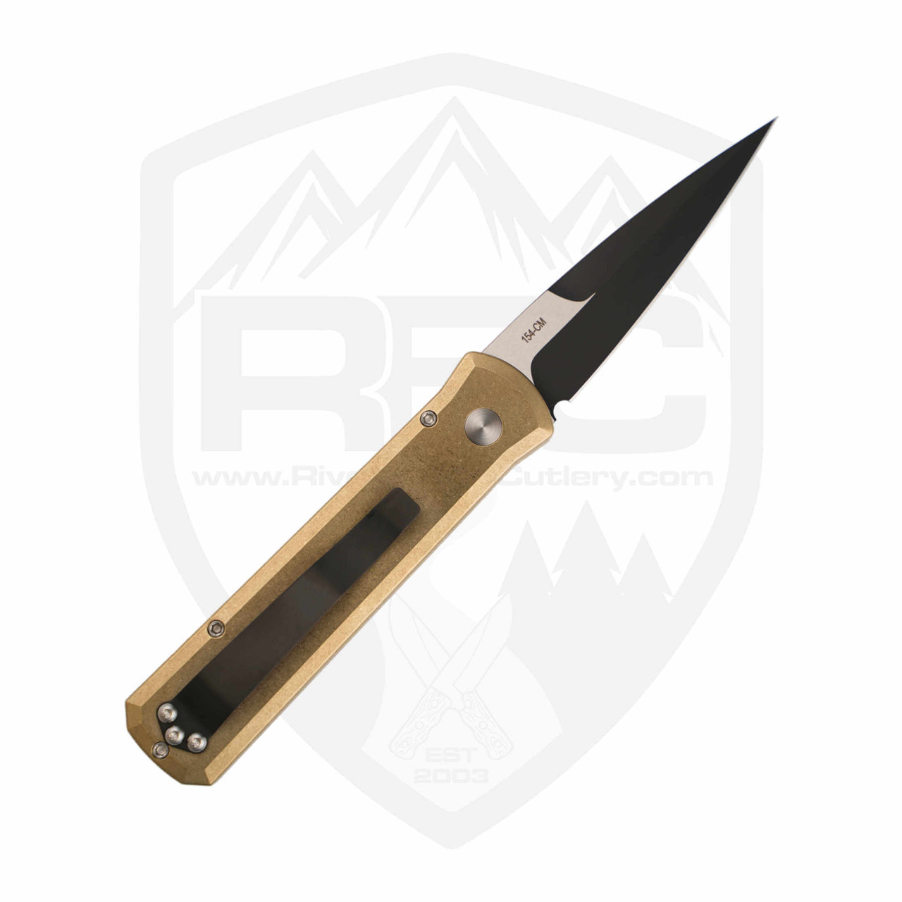 ProTech Godson | AlBronze Auto with Two-Tone DLC Blade