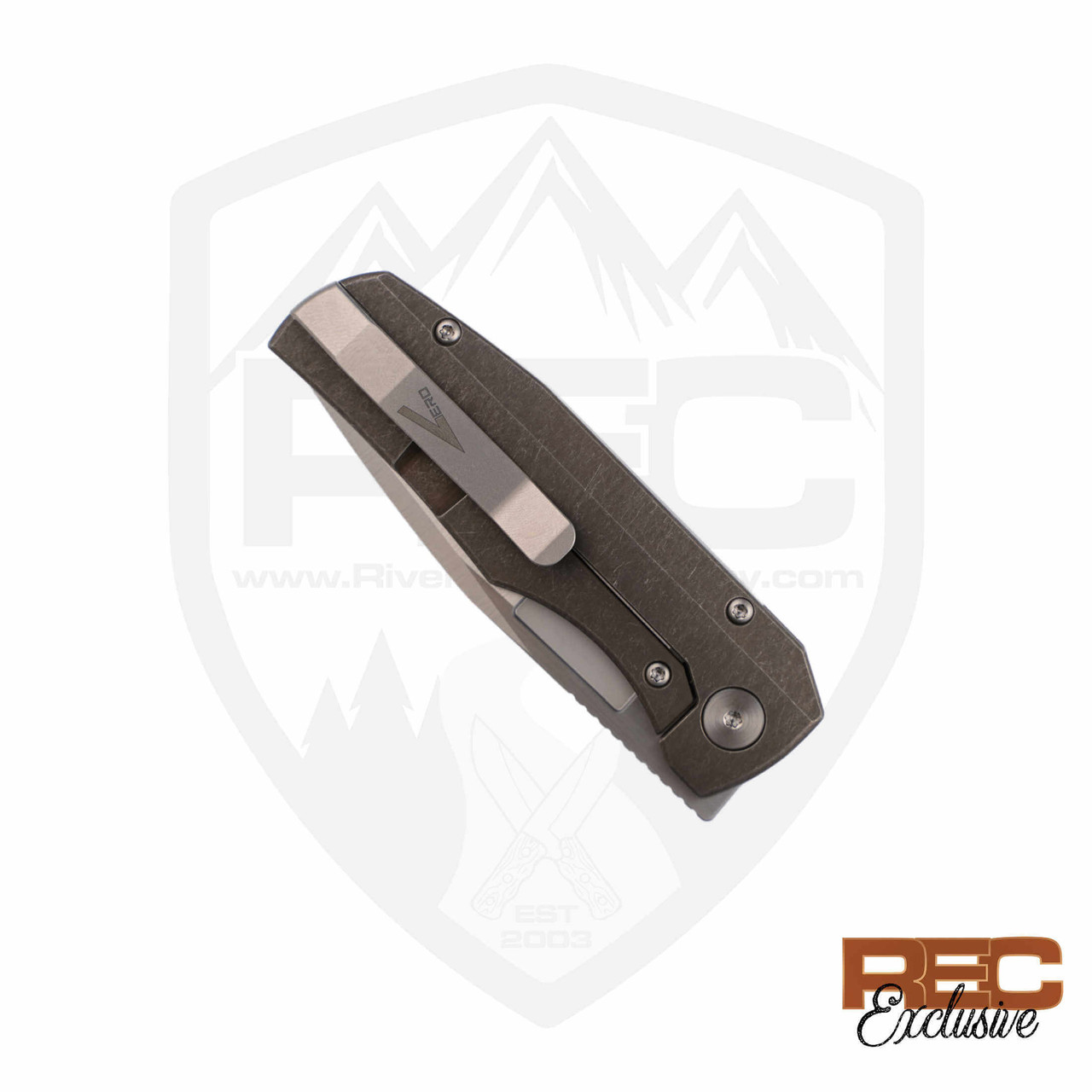 Vero Nova Mini | Exclusive Bronze River Rock M390 Folder