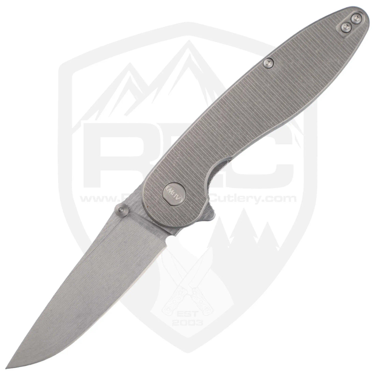 American Blade Works Model 1 V7 | Milled Titanium MagnaCut