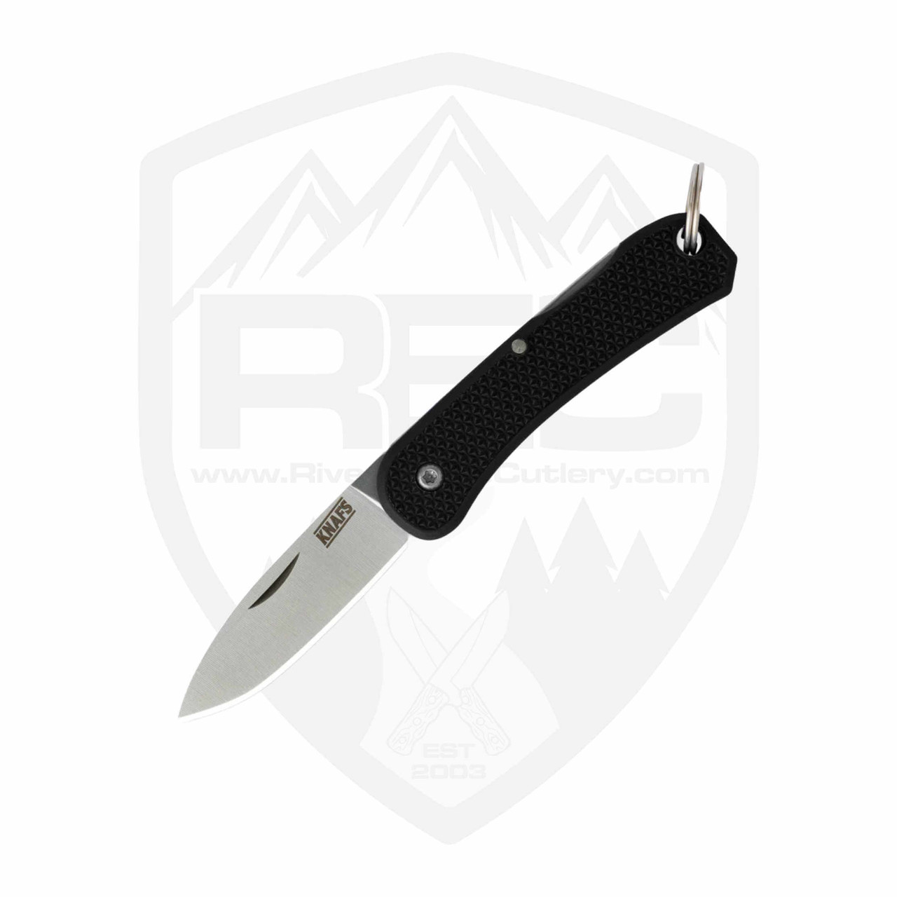 Knafs Lander 6 Mini | Black Keychain Knife