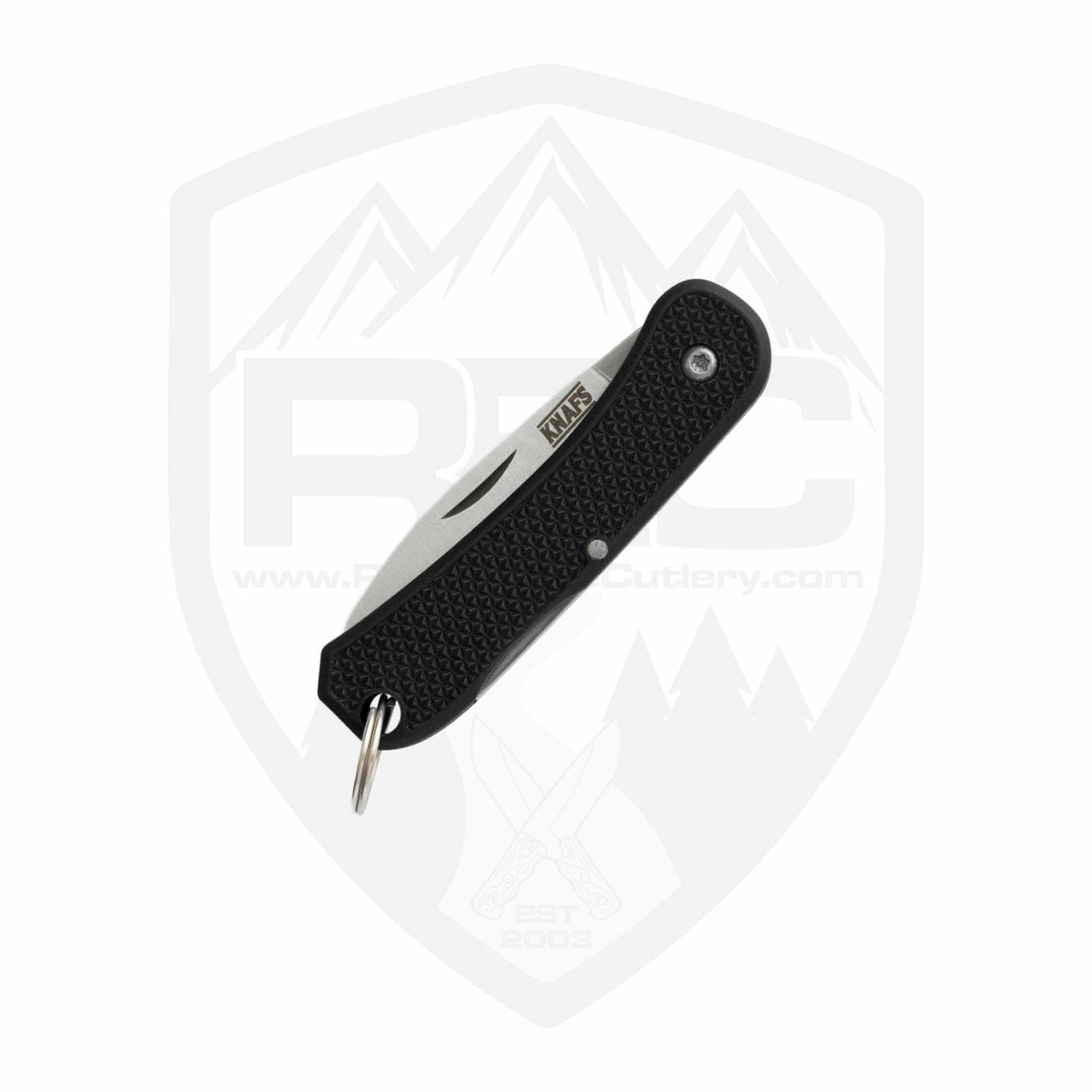 Knafs Lander 6 Mini | Black Keychain Knife