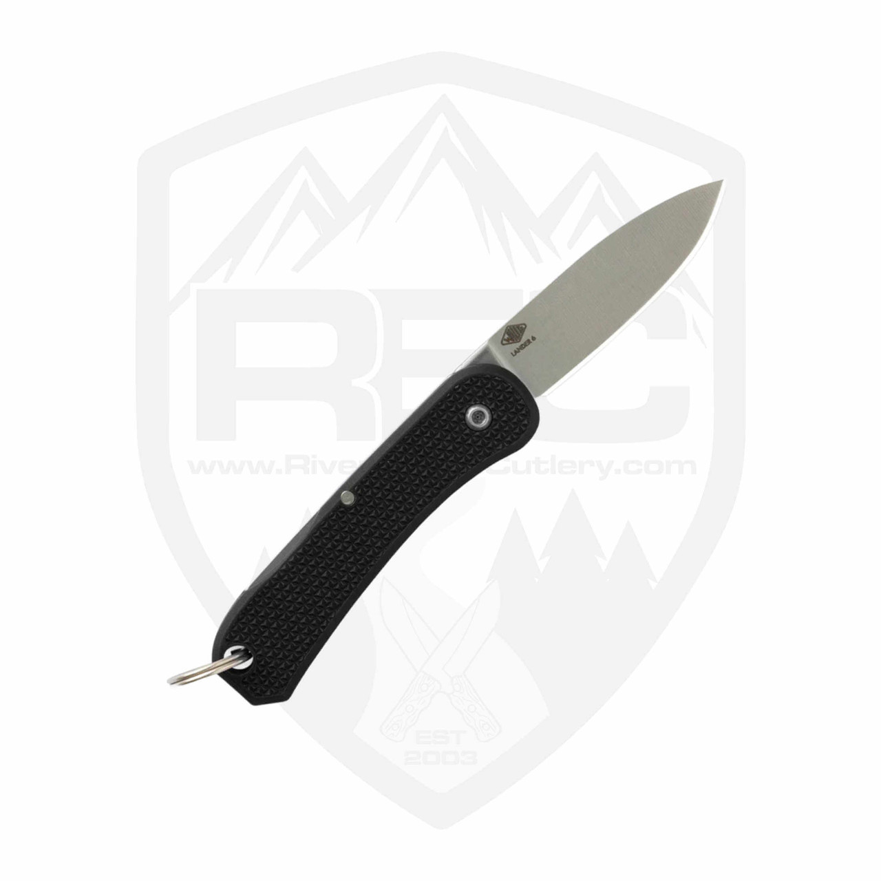 Knafs Lander 6 Mini | Black Keychain Knife
