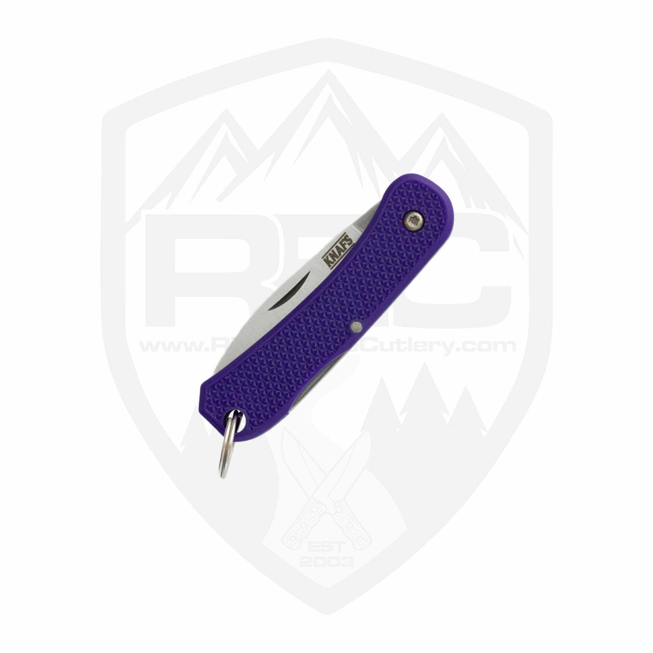 Knafs Lander 6 Mini | Purple Keychain Knife