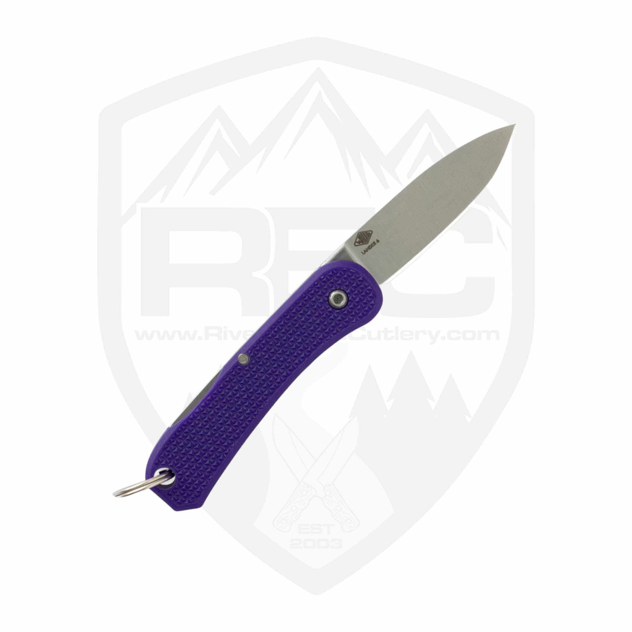 Knafs Lander 6 Mini | Purple Keychain Knife