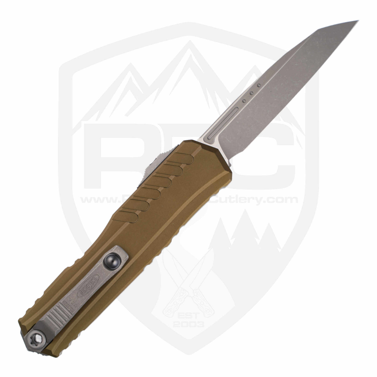 Microtech Cypher II | OD Green with Apocalyptic M390MK