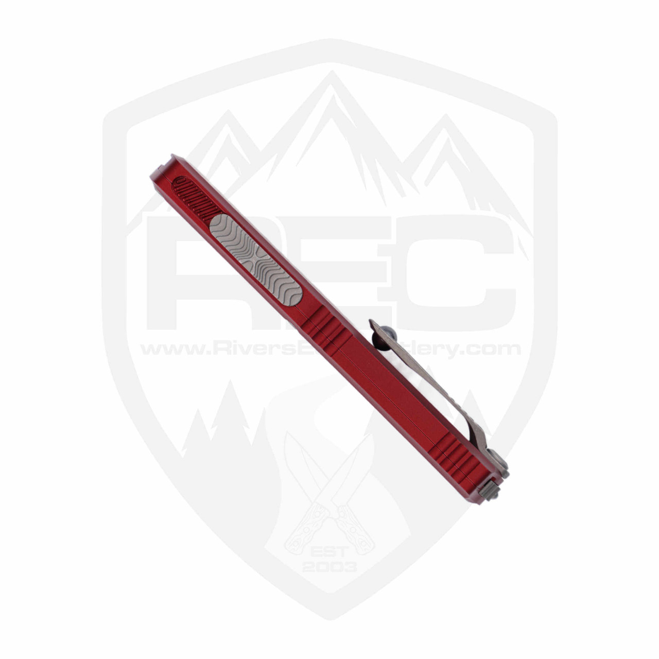 Microtech Hera 2 Mini | Red Aluminum with Apocalyptic Blade