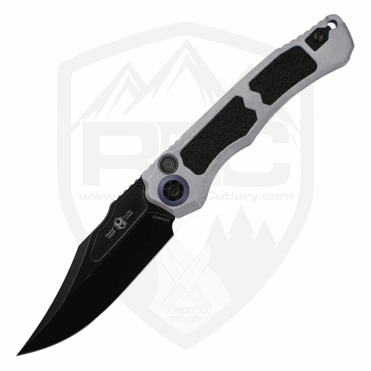 Heretic Wraith Auto V4 | Blizzard Aluminum with MagnaCut