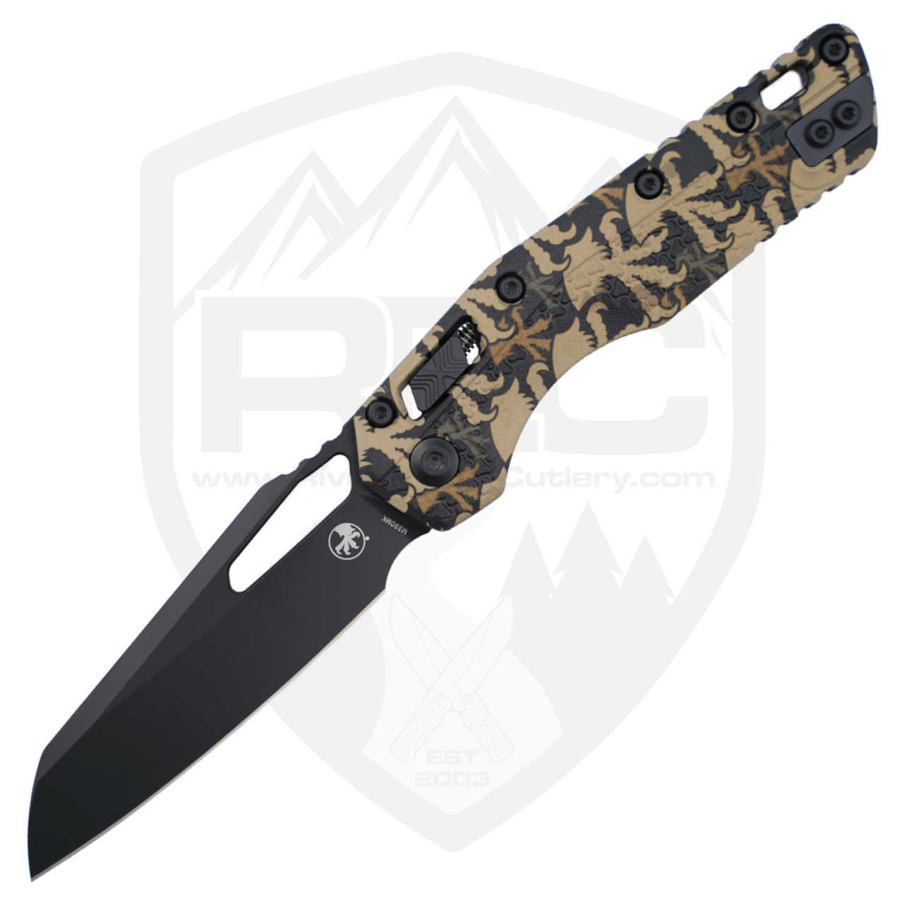 Microtech MSI Ram-Lok | Claw Burst Camo with M390MK