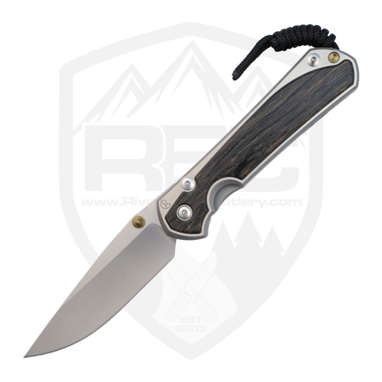 がま鮎FINE SPECIAL 3 Chris Reeve Large Sebenza 31 | Bog Oak with MagnaCut