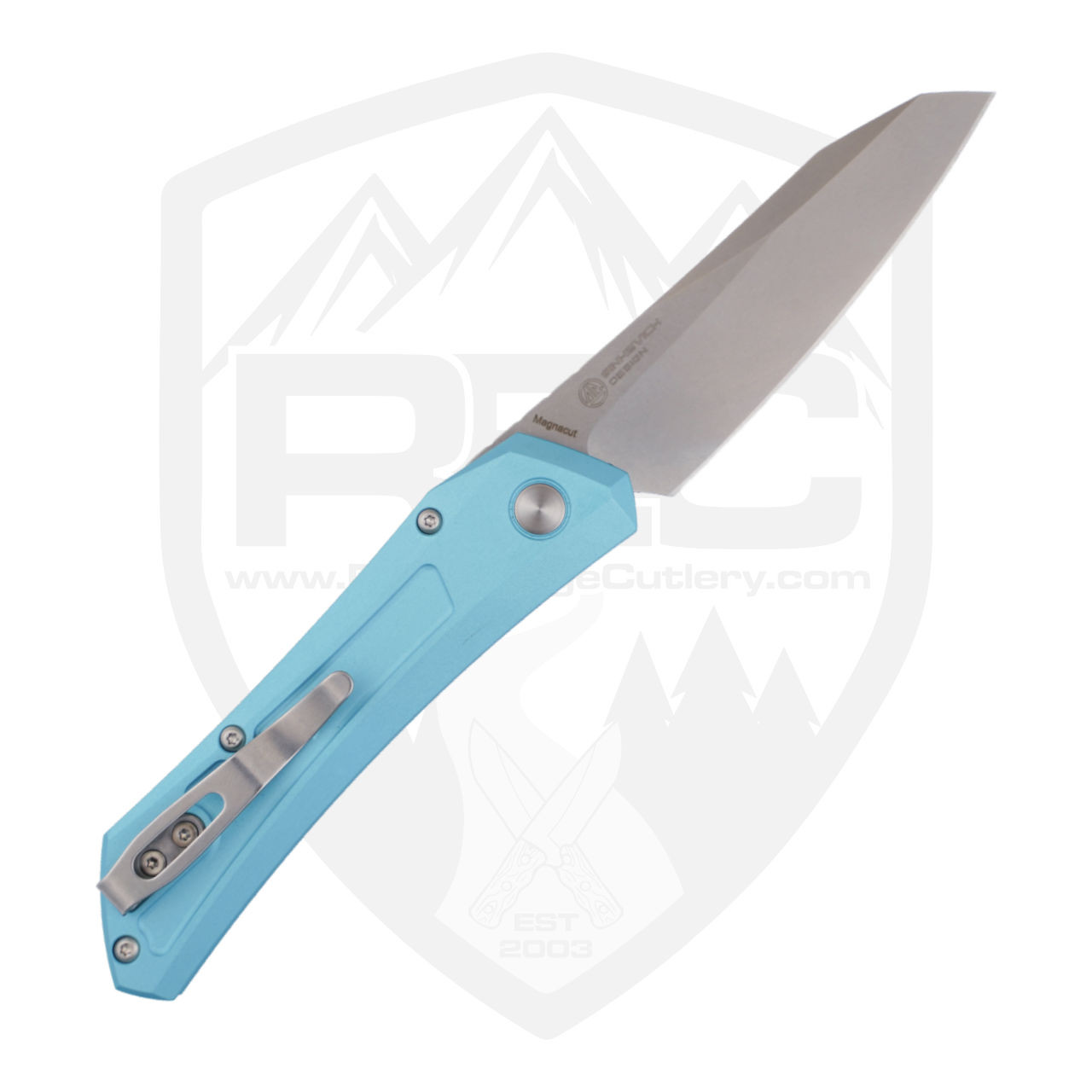 ProTech Oligarch Tiffany Blue Aluminum, Stonewash MagnaCut