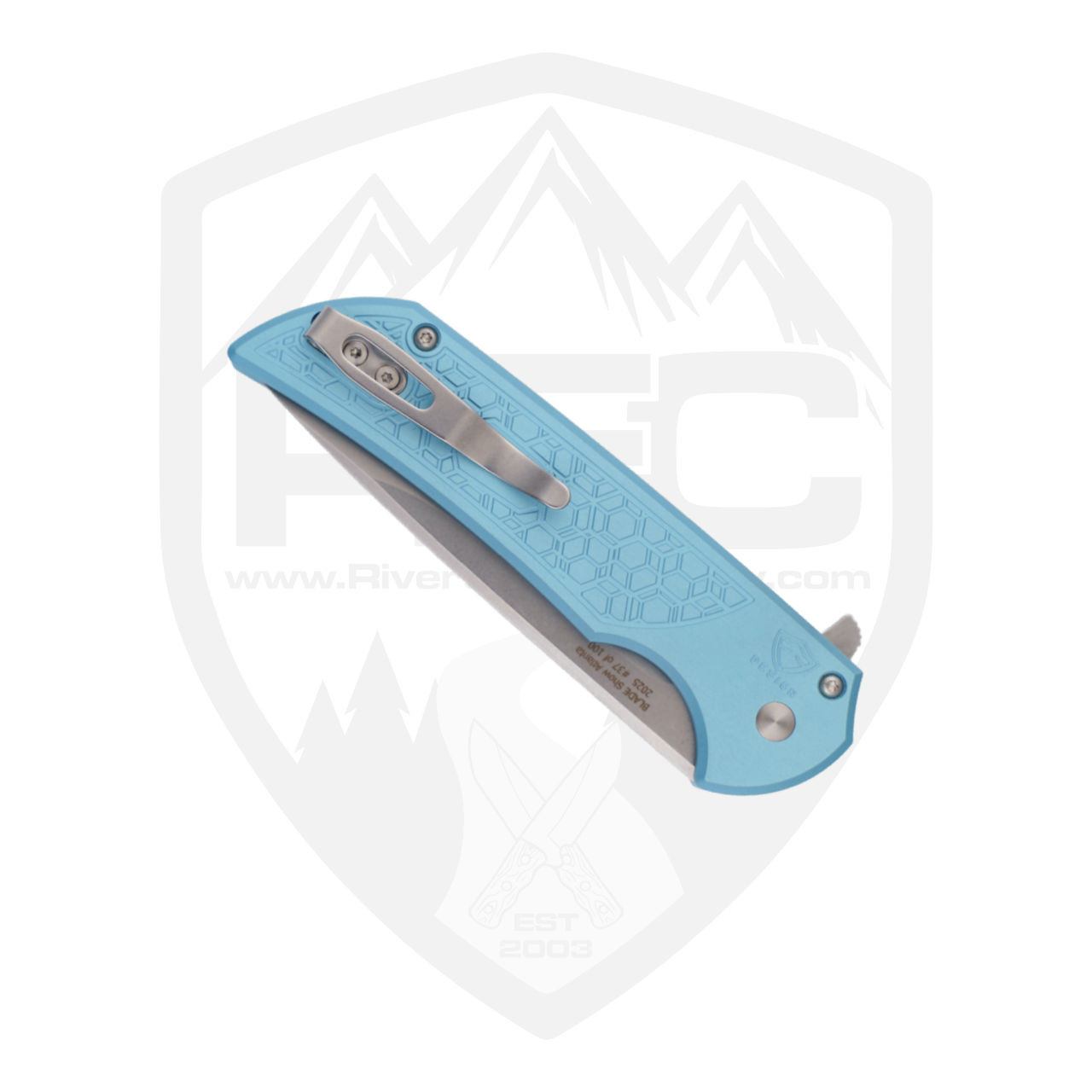 ProTech Mordax Gridlock Tiffany Blue Aluminum, Stonewash MagnaCut