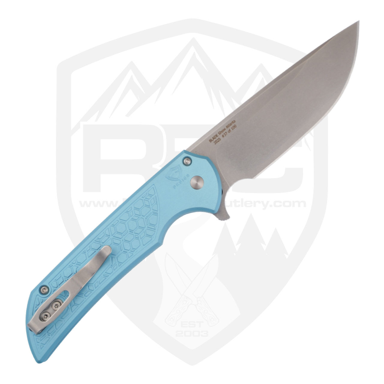 ProTech Mordax Gridlock Tiffany Blue Aluminum, Stonewash MagnaCut