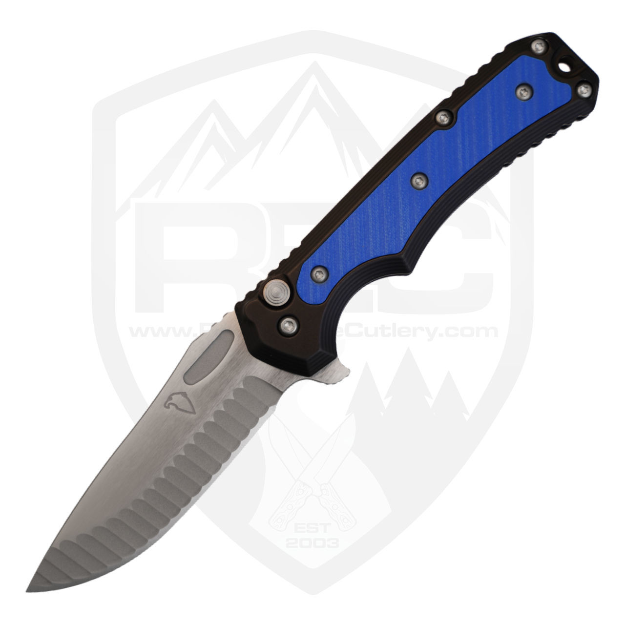 Freeman Outdoor Gear 451 Button Lock Flipper Black Stepped