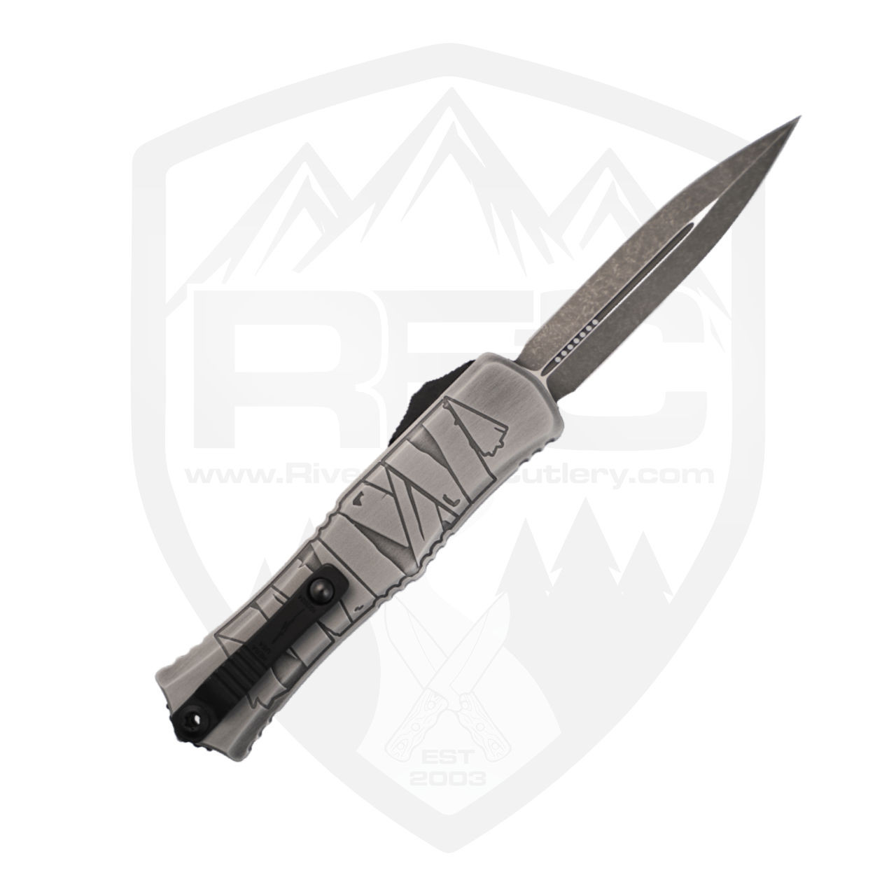 Microtech Hera II Mini Double Edge Mummy Wrap Signature Series