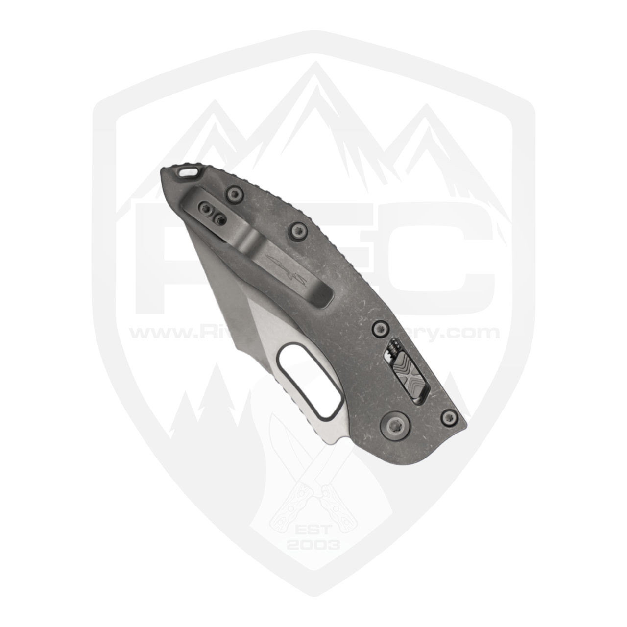 Microtech Stitch Ram-Lok Marfione Select Apocalyptic Titanium, P/S