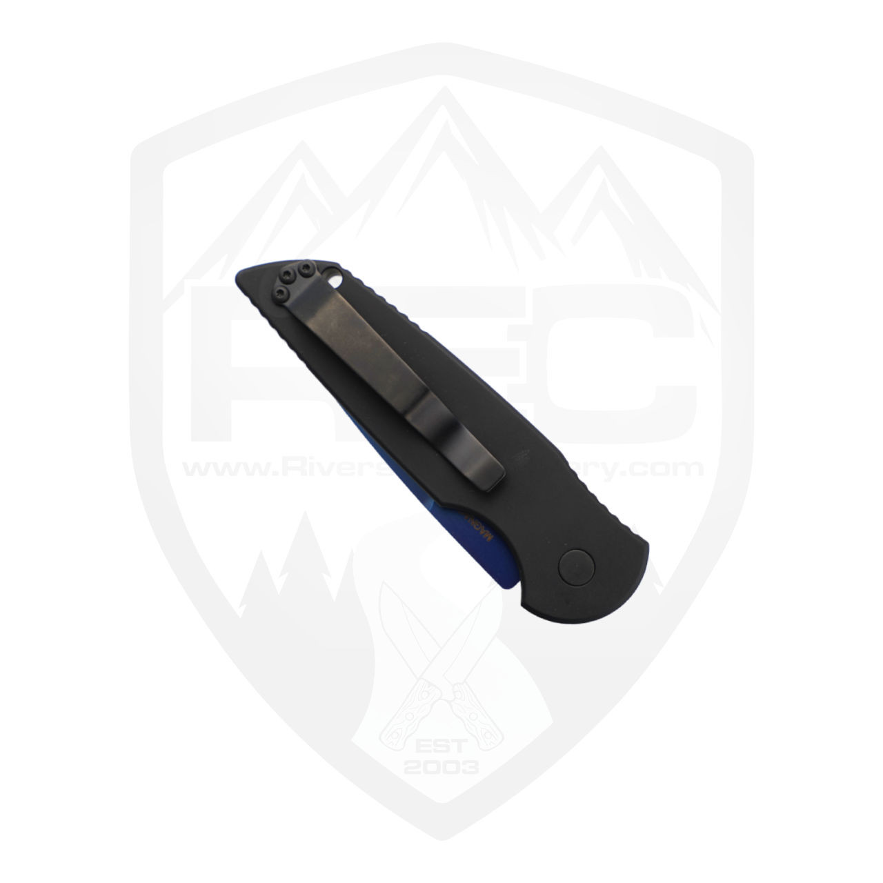 ProTech TR-3 Auto Black Aluminum, Sapphire Blue Magnacut - TR-3 SB MC
