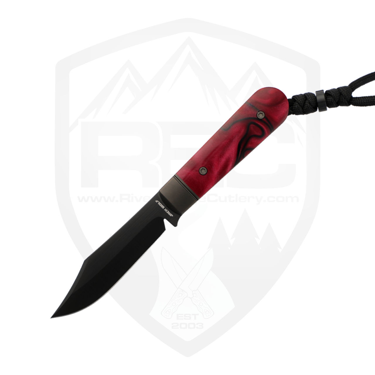 Jack Wolf Knives Backwoods FIXedc Fixed Blade True Blood Kirinite