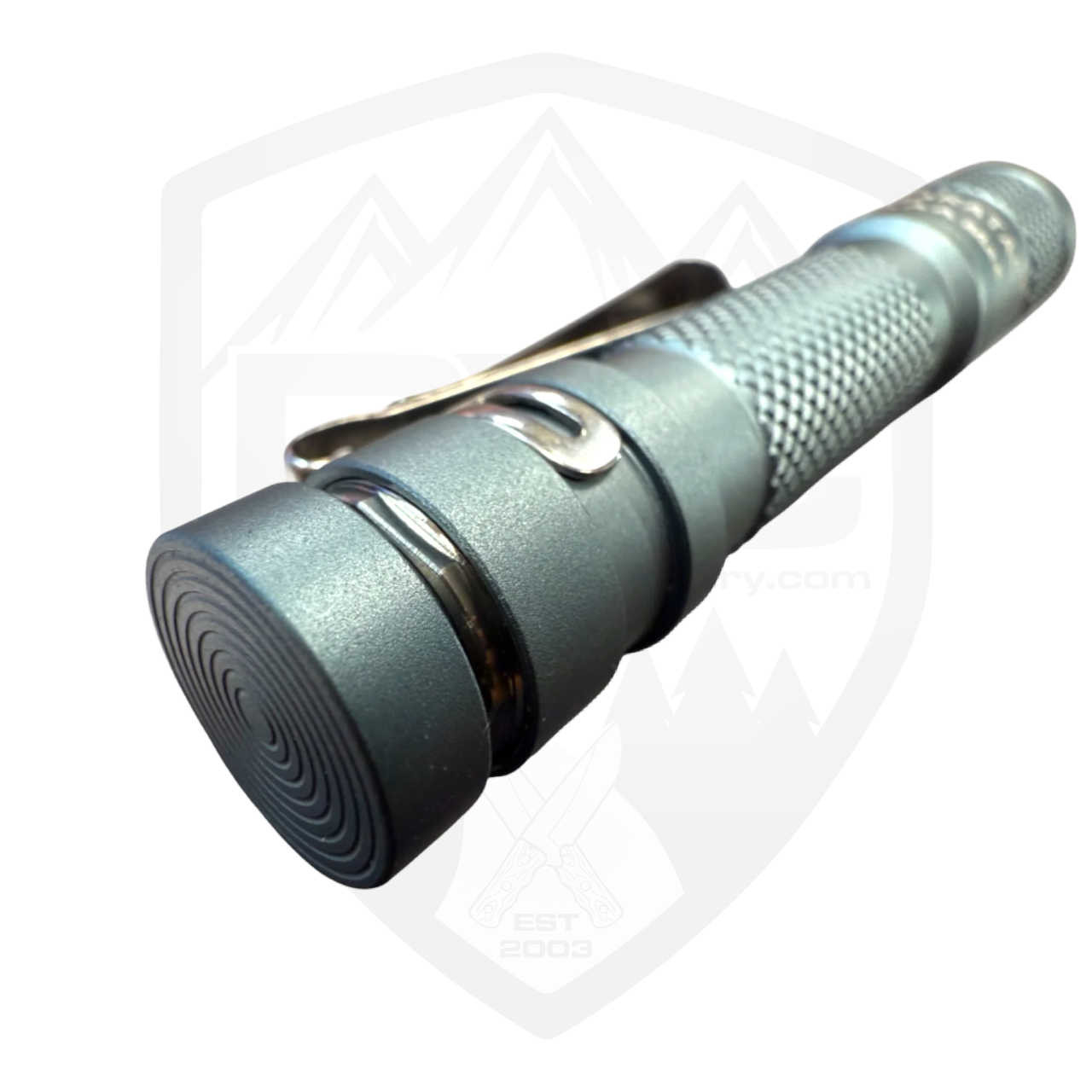 CountyComm Maratac Rear Click Aluminum Flashlight, AAA/10440 Max