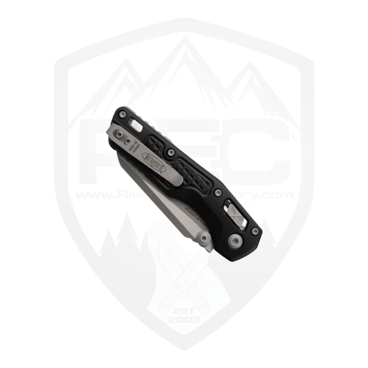 Microtech MSI Mini S/E Black Frag Aluminum, Apocalyptic M390MK