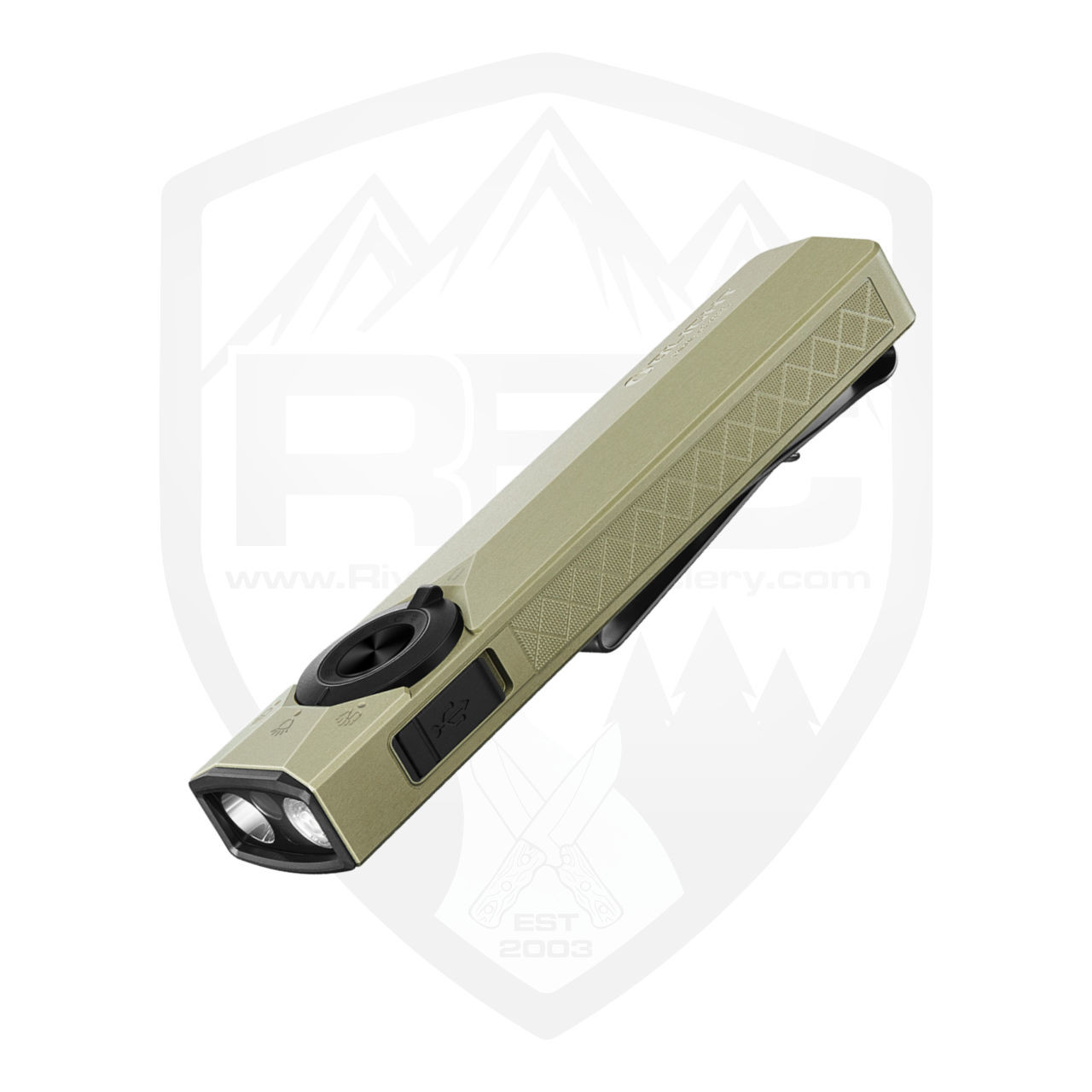 Olight Arkfeld Ultra OD Green Aluminum, Cool White Light