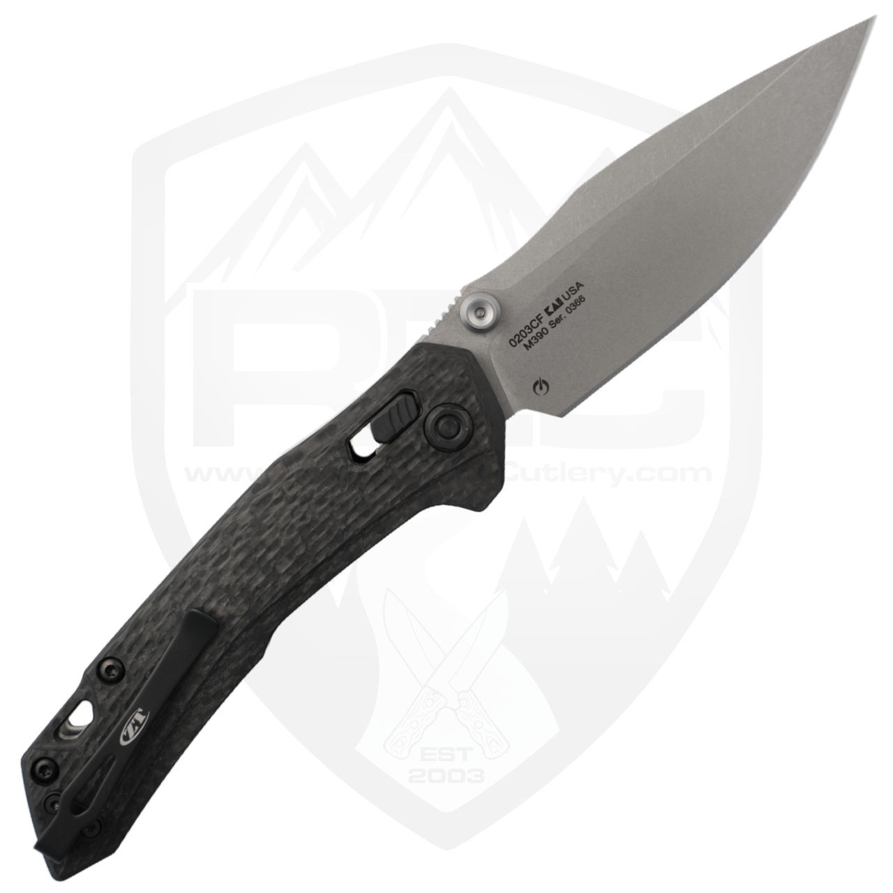 Zero Tolerance 0203 Factory Special Series Duralock Carbon Fiber