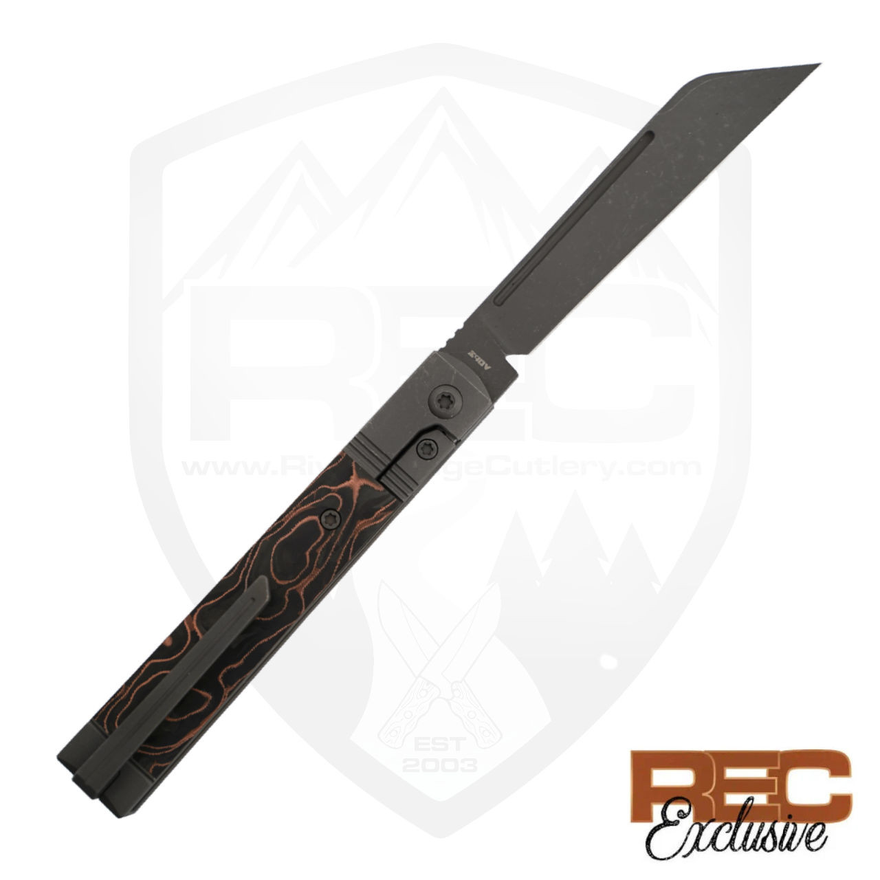 Jack Wolf Knives REC Exclusive Feelbetter Jack, Copper Marble