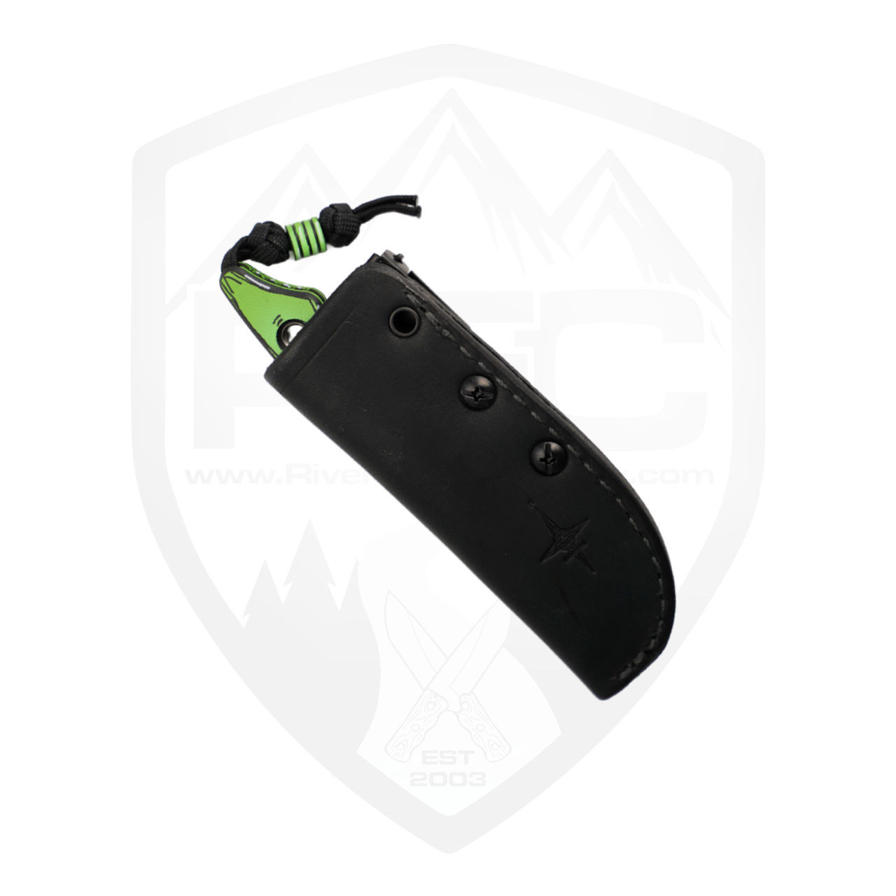 Heretic Knives Kobold, Cel Shade Toxic Green Magnacut - H065-CS-TX