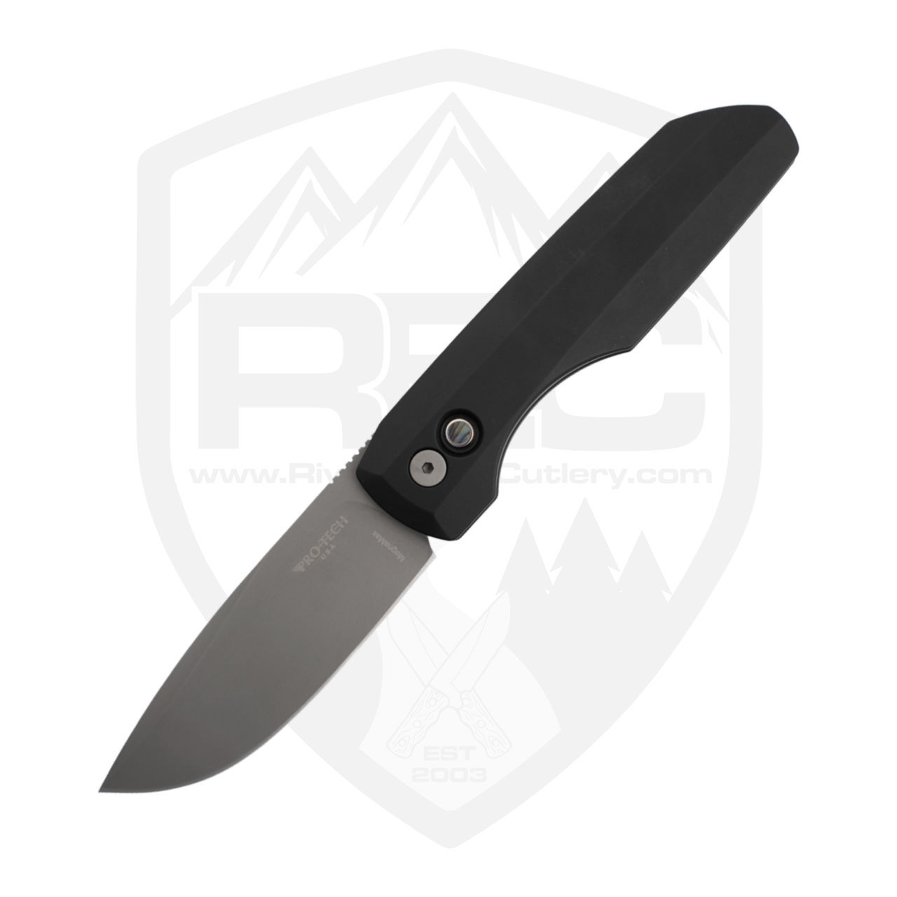 ProTech Vero Synapse 2 Blade Show 2026, Black Aluminum, Blasted