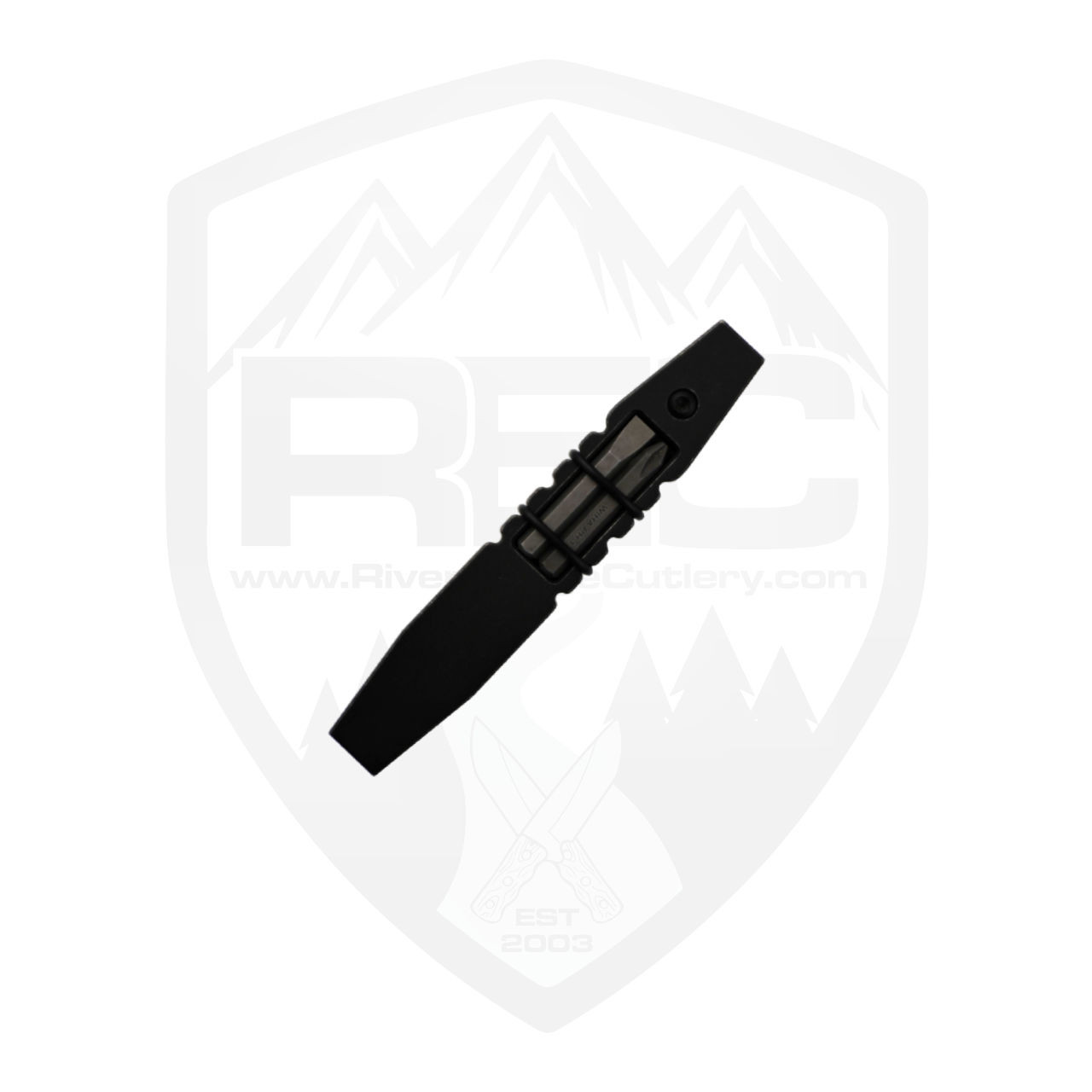 Vero Clipless Mini Fulcrum Pocket Prybar, Blackwash Titanium, Wiha