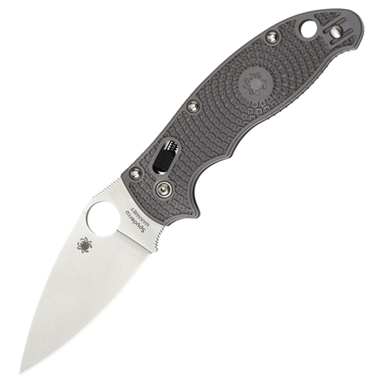 Spyderco Manix 2 Lightweight, Gray FRCP / Stonewash Maxamet