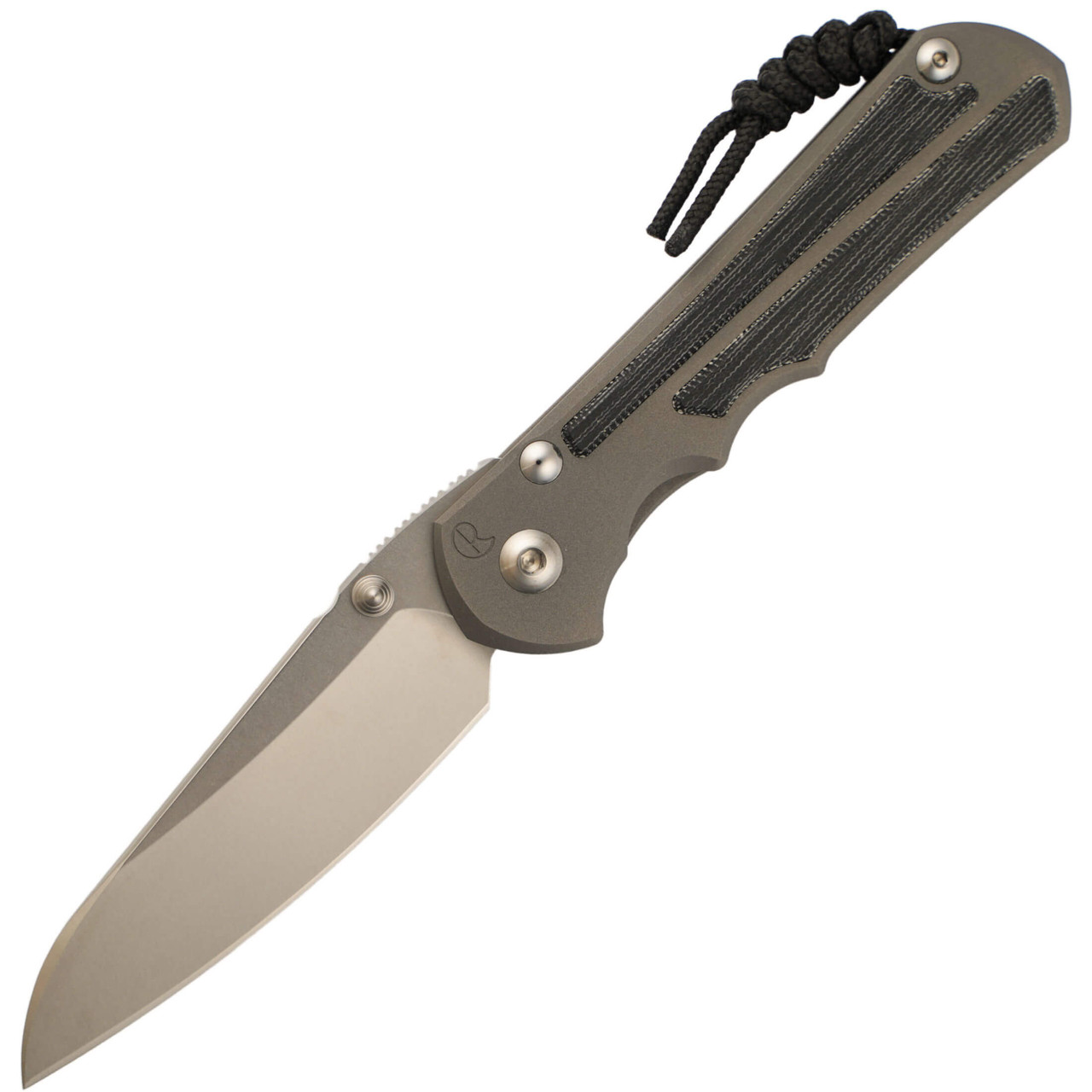 Chris Reeve Large Inkosi, Black Canvas Micarta Inlay/Insingo S45VN