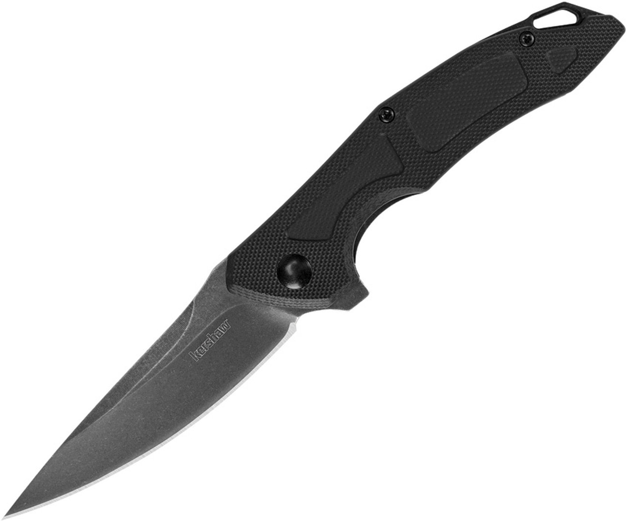 Kershaw Reverb XL Manual Knife, Black Lightweight 3 inch Blade