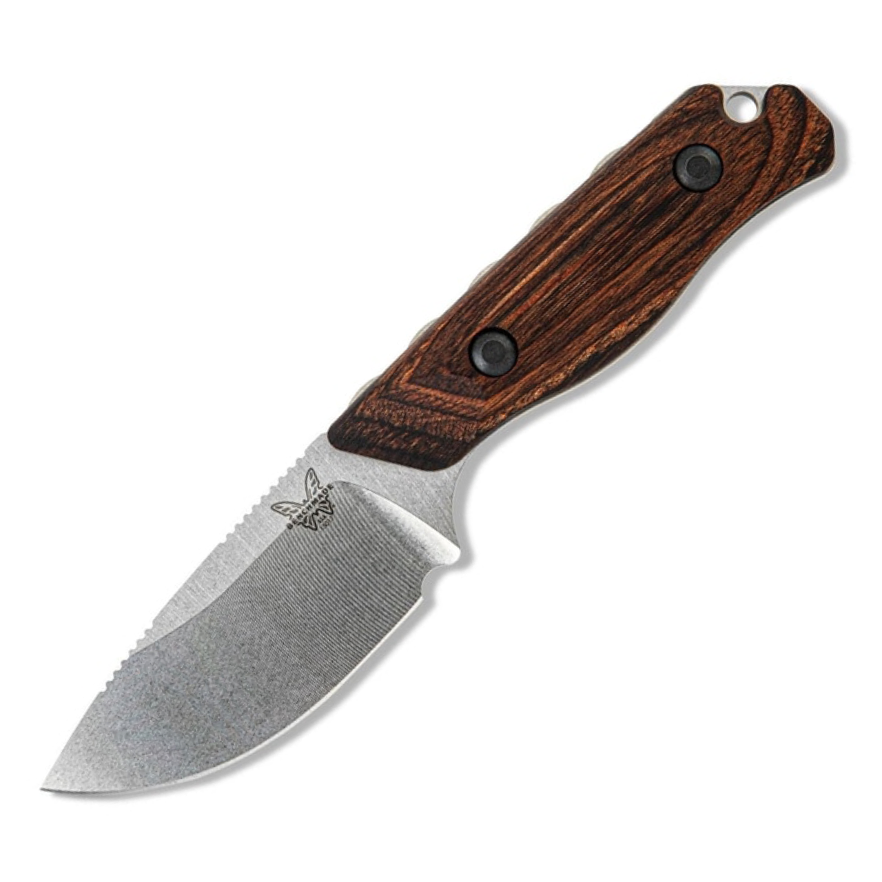 Benchmade 15017 Hidden Canyon Hunter, Stabilized Wood / Stonewash CPMS30V