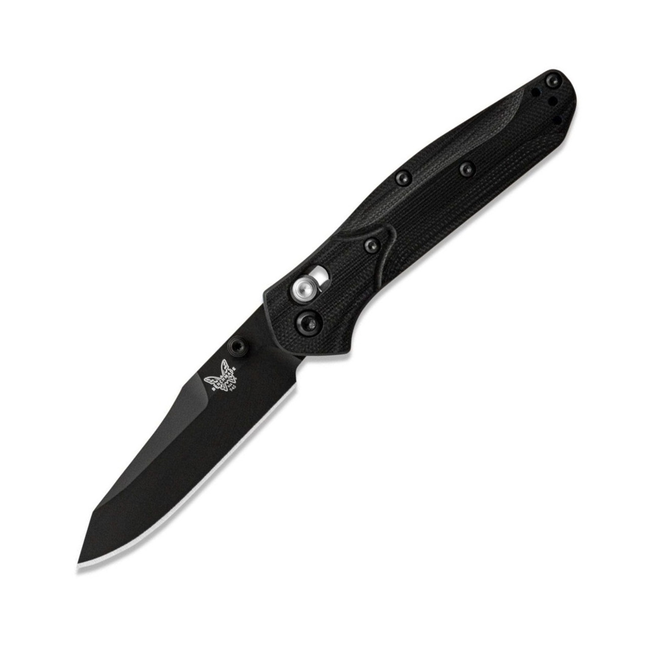 Benchmade 945BK-1 Mini Osborne, Black G-10 / Black Cerakote CPM