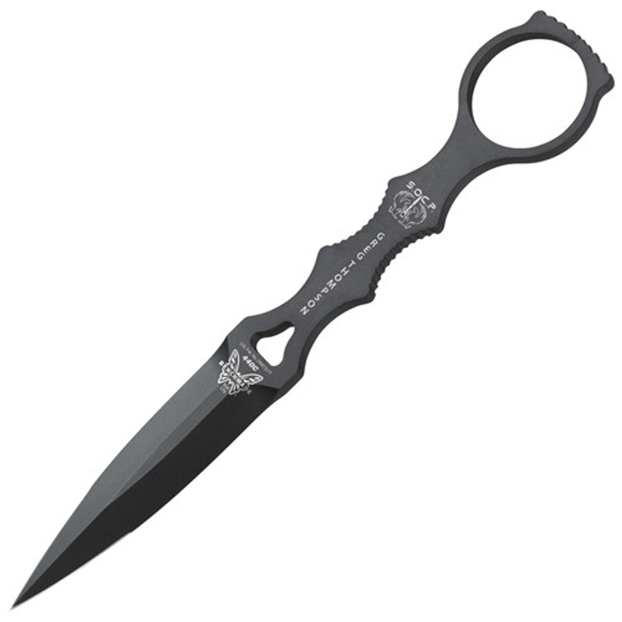  Benchmade - SOCP Dagger 176BK with Black Sheath