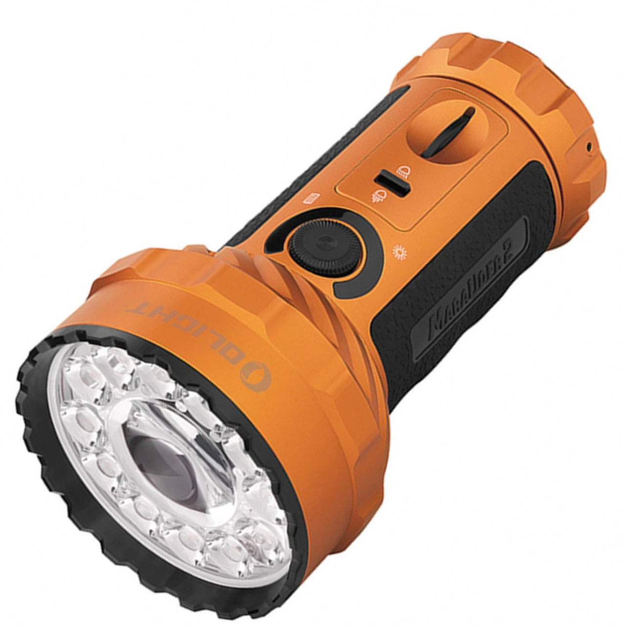 Olight Marauder 2 - Orange with Case - REC