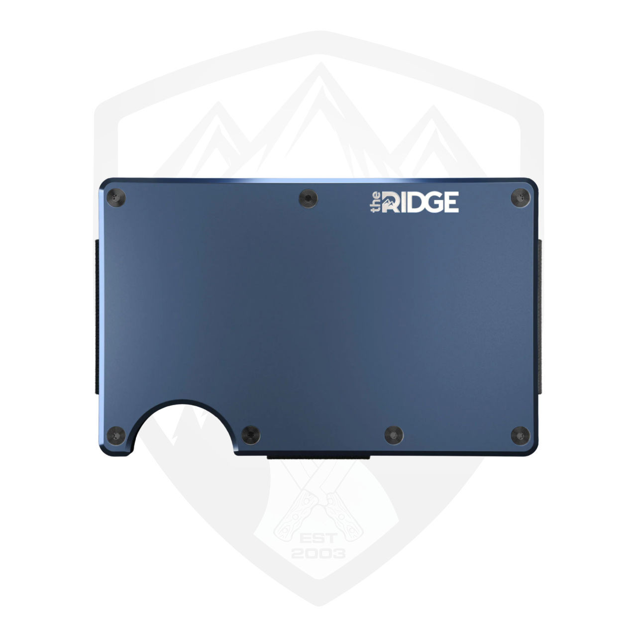 Ridge Wallet | Alpine Navy Blue | Cash Strap