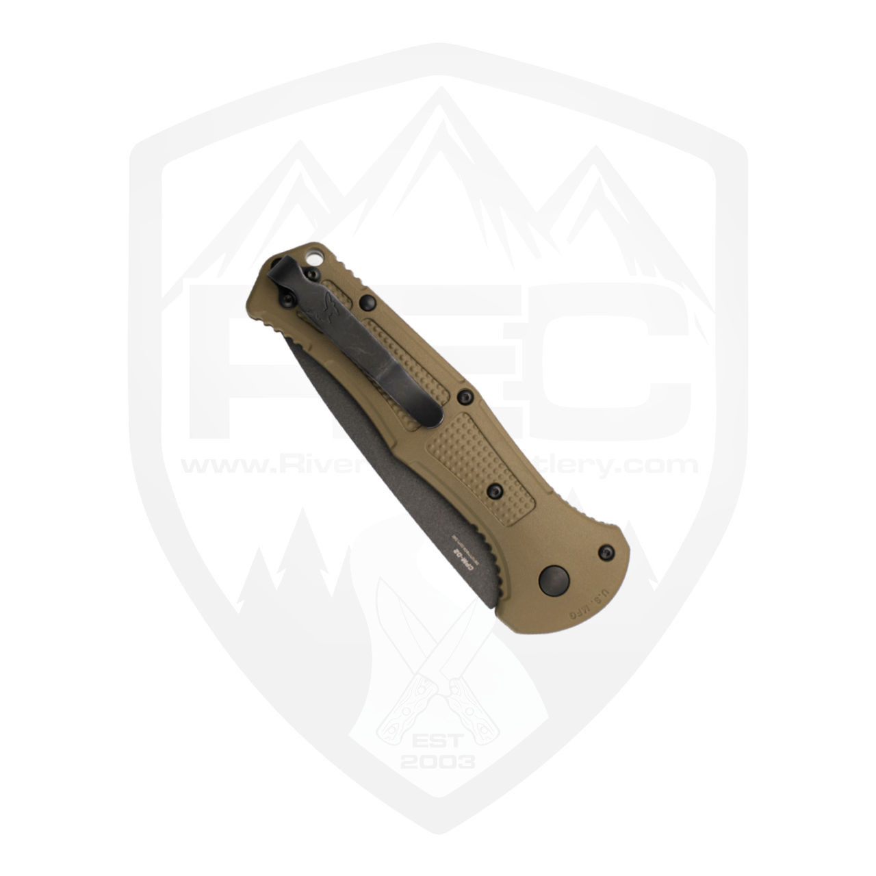 Claymore Auto Knife | Benchmade 9070SSBK-1 | Serrated