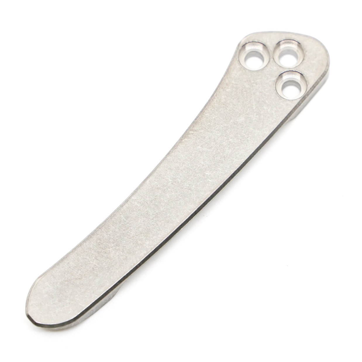 Ripps Garage Tech PM2 Titanium Pocket Clip - Stonewashed