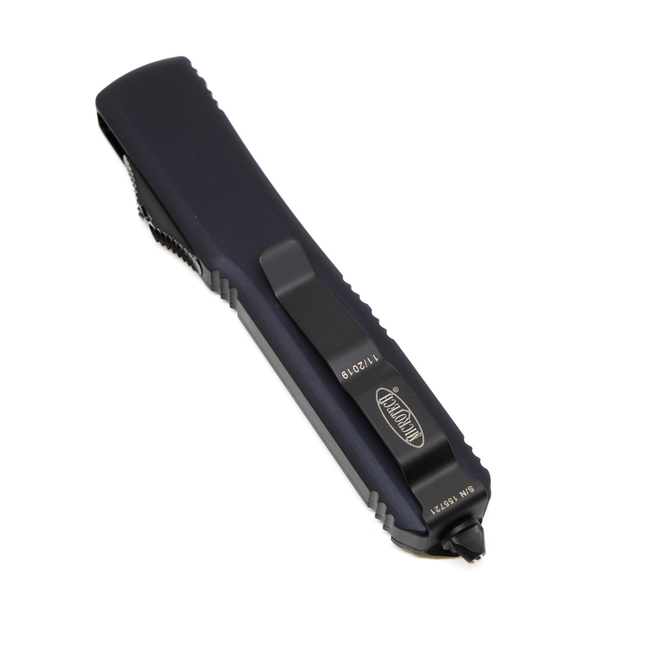 Microtech Ultratech Drop Point Tactical, Black Aluminum / Black M390 ...