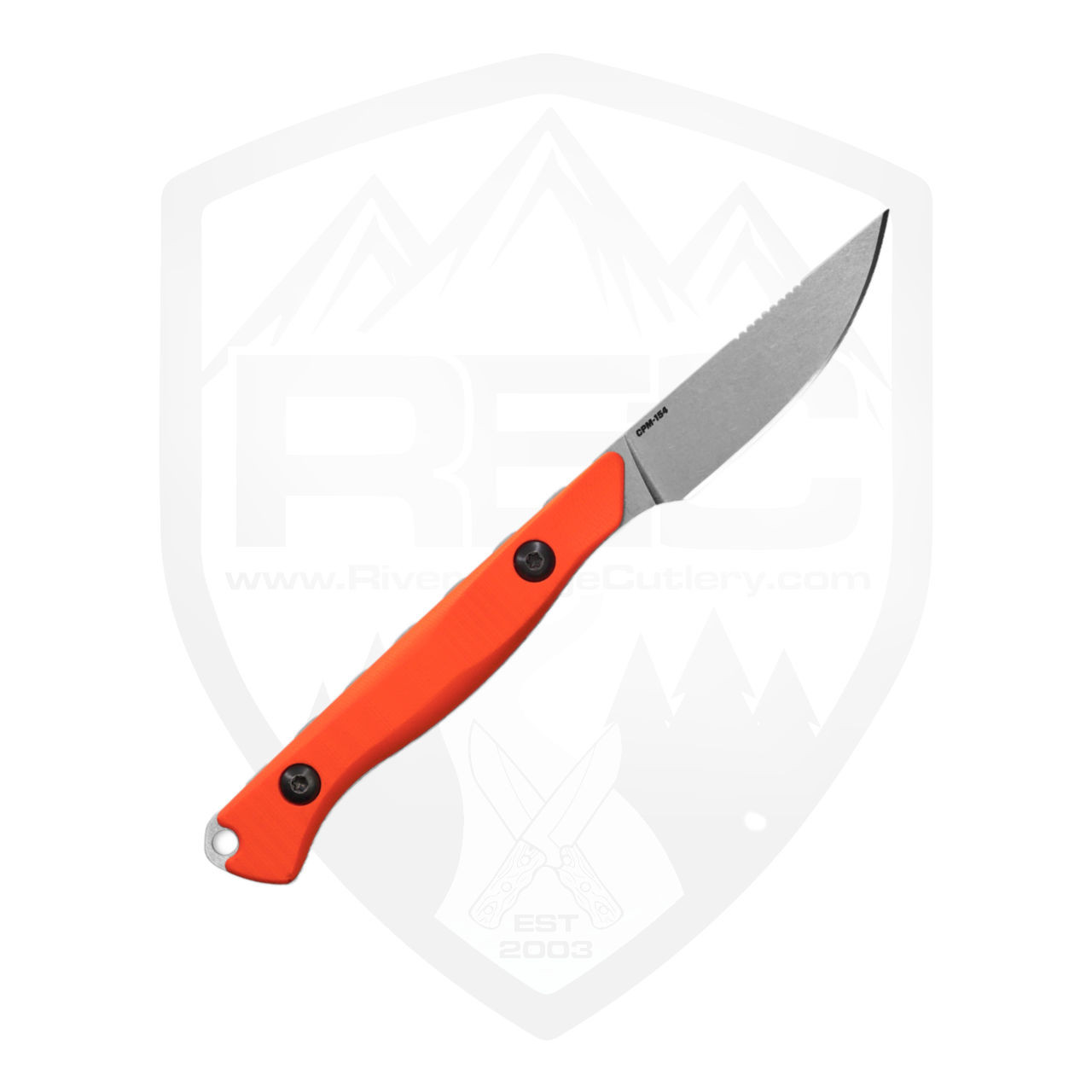 Benchmade Flyway 15700 | Fixed Blade Knife | Orange G-10
