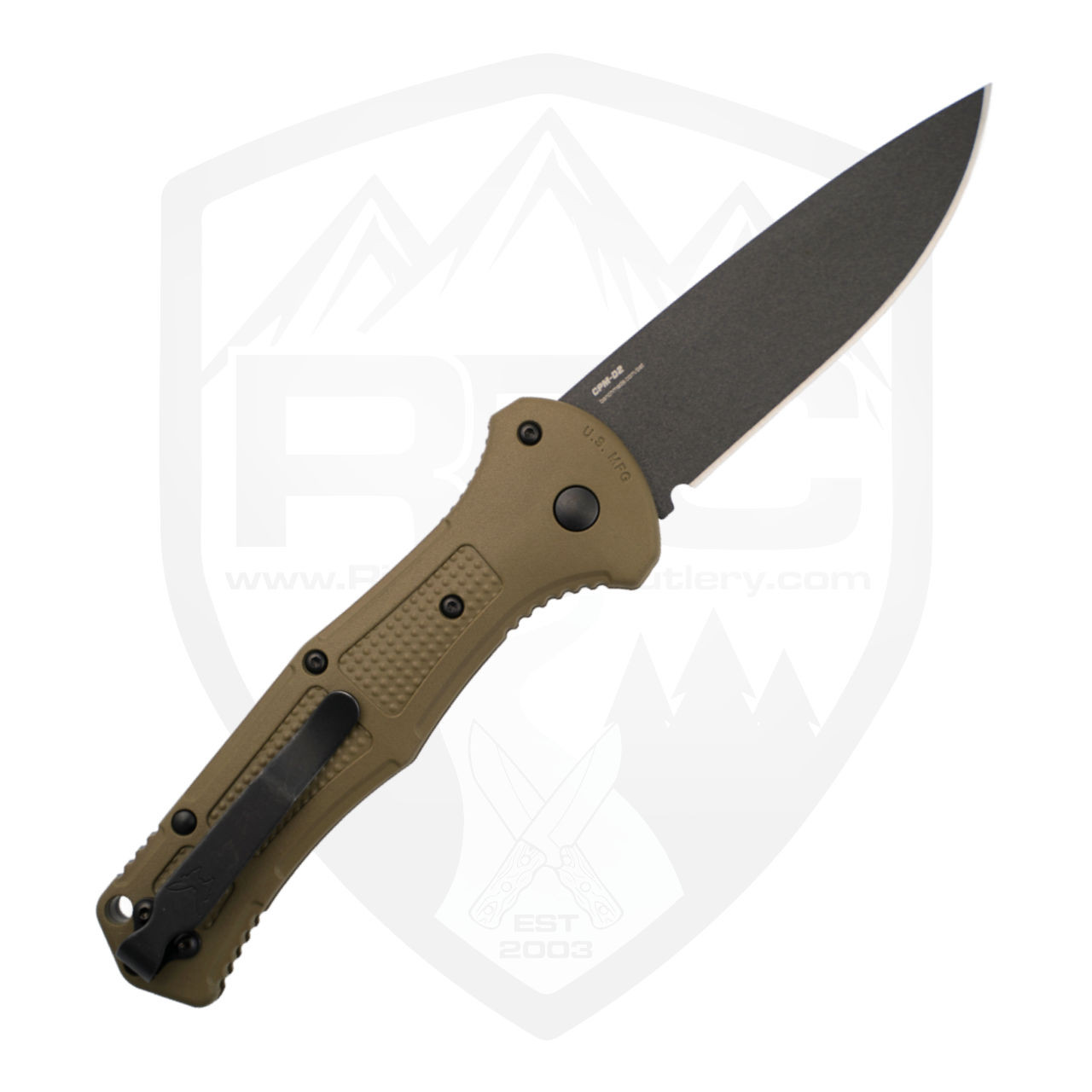 Claymore Auto Knife | Benchmade 9070BK-1 | CPM-D2