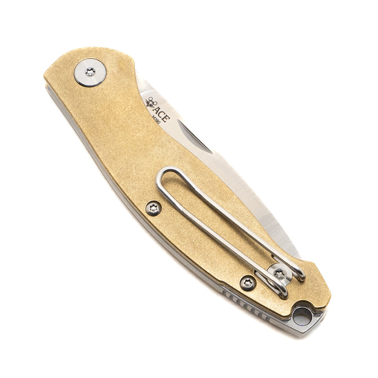 GiantMouse ACE Farley, Brass / Satin M390 - REC